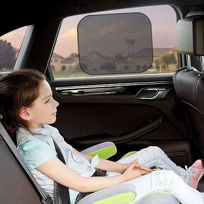 1-5Pcs Universal Car Sunshades Foldable Auto Side Window Rear Windscreen Mesh Sunshade Cover Car Windshield Accessories Exterior SKYNIX