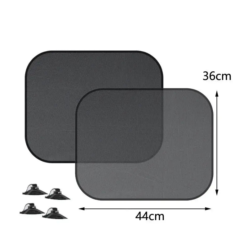 1-5Pcs Universal Car Sunshades Foldable Auto Side Window Rear Windscreen Mesh Sunshade Cover Car Windshield Accessories Exterior SKYNIX