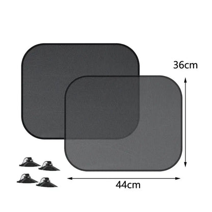1-5Pcs Universal Car Sunshades Foldable Auto Side Window Rear Windscreen Mesh Sunshade Cover Car Windshield Accessories Exterior SKYNIX