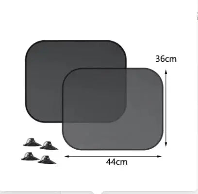 1-5Pcs Universal Car Sunshades Foldable Auto Side Window Rear Windscreen Mesh Sunshade Cover Car Windshield Accessories Exterior SKYNIX