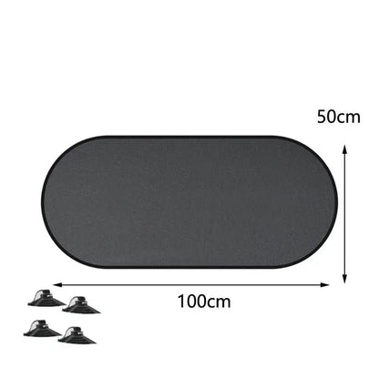 1-5Pcs Universal Car Sunshades Foldable Auto Side Window Rear Windscreen Mesh Sunshade Cover Car Windshield Accessories Exterior SKYNIX