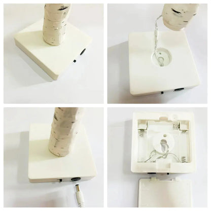 144 LED Birch Tree Light | USB & Battery Powered Holiday Decor SKYNIX