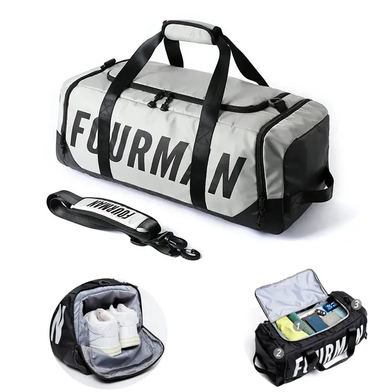 2024 travel duffle bag Oxford Men's Travel Duffle Bag – Waterproof, Durable, Personalized Tote for Sports & Outdoor SKYNIX