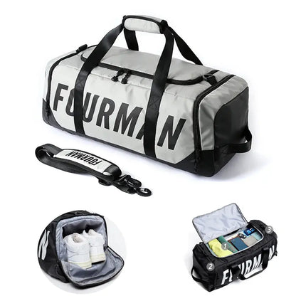 2024 travel duffle bag Oxford Men's Travel Duffle Bag – Waterproof, Durable, Personalized Tote for Sports & Outdoor SKYNIX