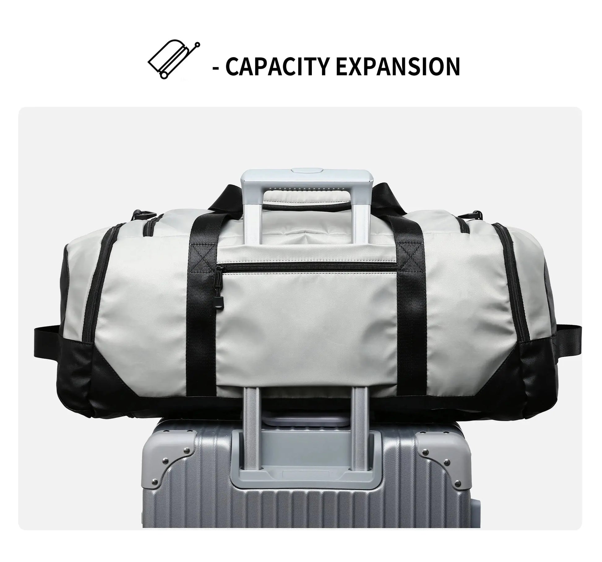 2024 travel duffle bag Oxford Men's Travel Duffle Bag – Waterproof, Durable, Personalized Tote for Sports & Outdoor SKYNIX