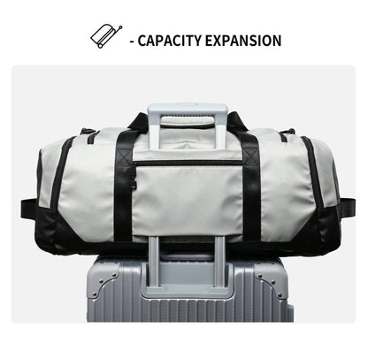 2024 travel duffle bag Oxford Men's Travel Duffle Bag – Waterproof, Durable, Personalized Tote for Sports & Outdoor SKYNIX