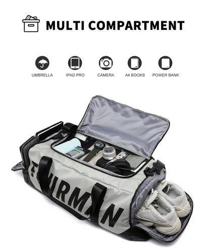 2024 travel duffle bag Oxford Men's Travel Duffle Bag – Waterproof, Durable, Personalized Tote for Sports & Outdoor SKYNIX