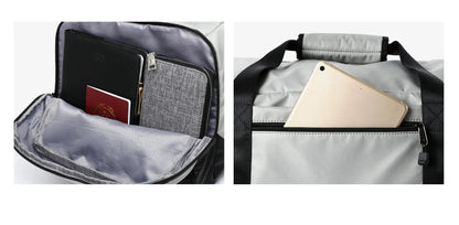 2024 travel duffle bag Oxford Men's Travel Duffle Bag – Waterproof, Durable, Personalized Tote for Sports & Outdoor SKYNIX