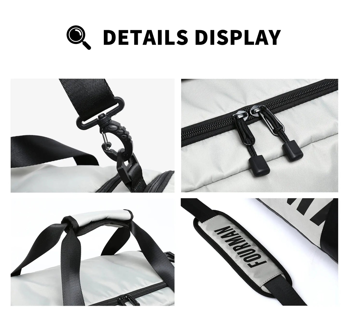 2024 travel duffle bag Oxford Men's Travel Duffle Bag – Waterproof, Durable, Personalized Tote for Sports & Outdoor SKYNIX