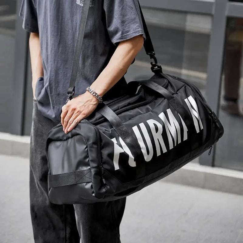 2024 travel duffle bag Oxford Men's Travel Duffle Bag – Waterproof, Durable, Personalized Tote for Sports & Outdoor SKYNIX