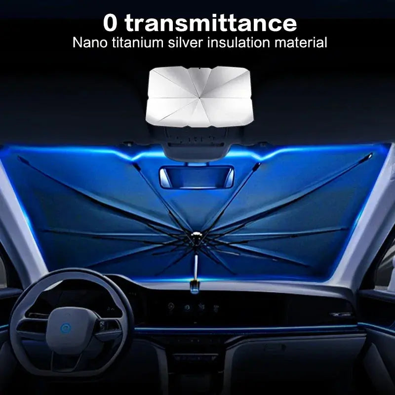 Car Sunshade Umbrella | UV & Heat Resistant Front Windshield Cover SKYNIX