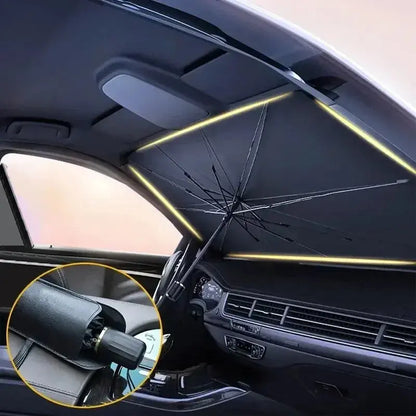 Car Sunshade Umbrella | UV & Heat Resistant Front Windshield Cover SKYNIX