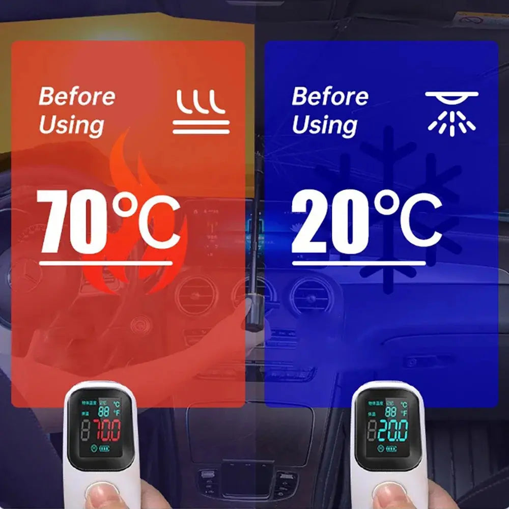 Car Sunshade Umbrella | UV & Heat Resistant Front Windshield Cover SKYNIX