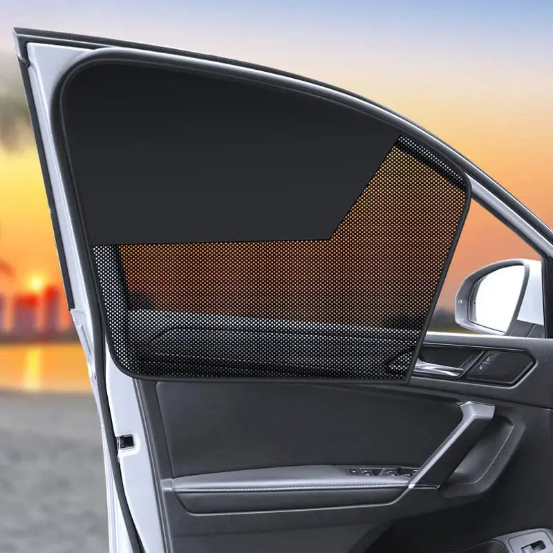 Car Window Sunshade Magnetic CarCurtain For Baby Sun Shade Front RearSide Window Parasol Auto Sun UV Protection SKYNIX