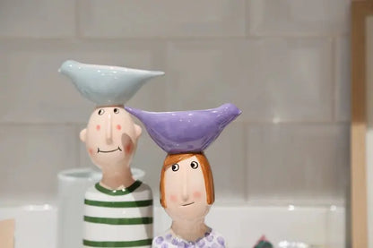 Ceramic Vase for Home Decor – Modern Desktop Flower Pot & Room Decoration SKYNIX