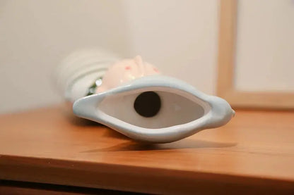 Ceramic Vase for Home Decor – Modern Desktop Flower Pot & Room Decoration SKYNIX