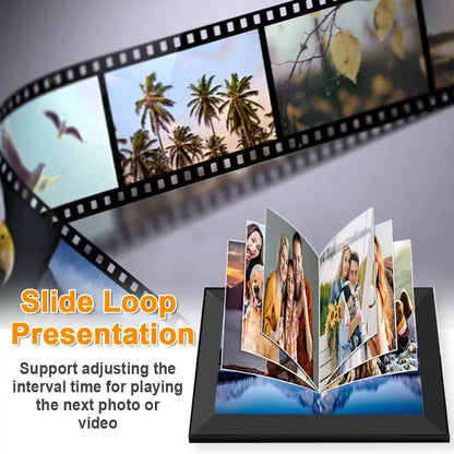 Digital Picture Frame 10.1 Inch 16G WiFi Photo Frame 1280x800 Touch-screen Auto Rotation Photo Sharing Via Uhale APP Xmas Gifts SKYNIX