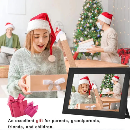 Digital Picture Frame 10.1 Inch 16G WiFi Photo Frame 1280x800 Touch-screen Auto Rotation Photo Sharing Via Uhale APP Xmas Gifts SKYNIX