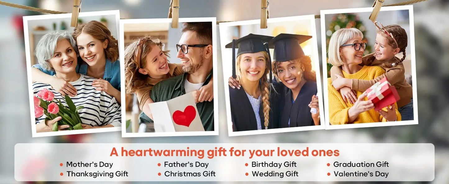 Digital Picture Frame 10.1 Inch 16G WiFi Photo Frame 1280x800 Touch-screen Auto Rotation Photo Sharing Via Uhale APP Xmas Gifts SKYNIX