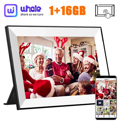 Digital Picture Frame 10.1 Inch 16G WiFi Photo Frame 1280x800 Touch-screen Auto Rotation Photo Sharing Via Uhale APP Xmas Gifts SKYNIX