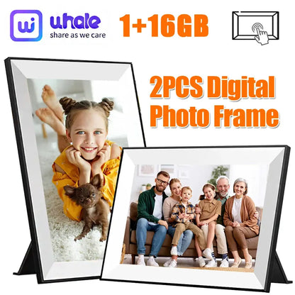 Digital Picture Frame 10.1 Inch 16G WiFi Photo Frame 1280x800 Touch-screen Auto Rotation Photo Sharing Via Uhale APP Xmas Gifts SKYNIX