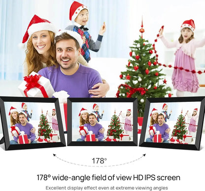 Frameo 10.1" WiFi Digital Photo Frame – 32GB/64GB Storage, Touchscreen, Wall Mountable SKYNIX