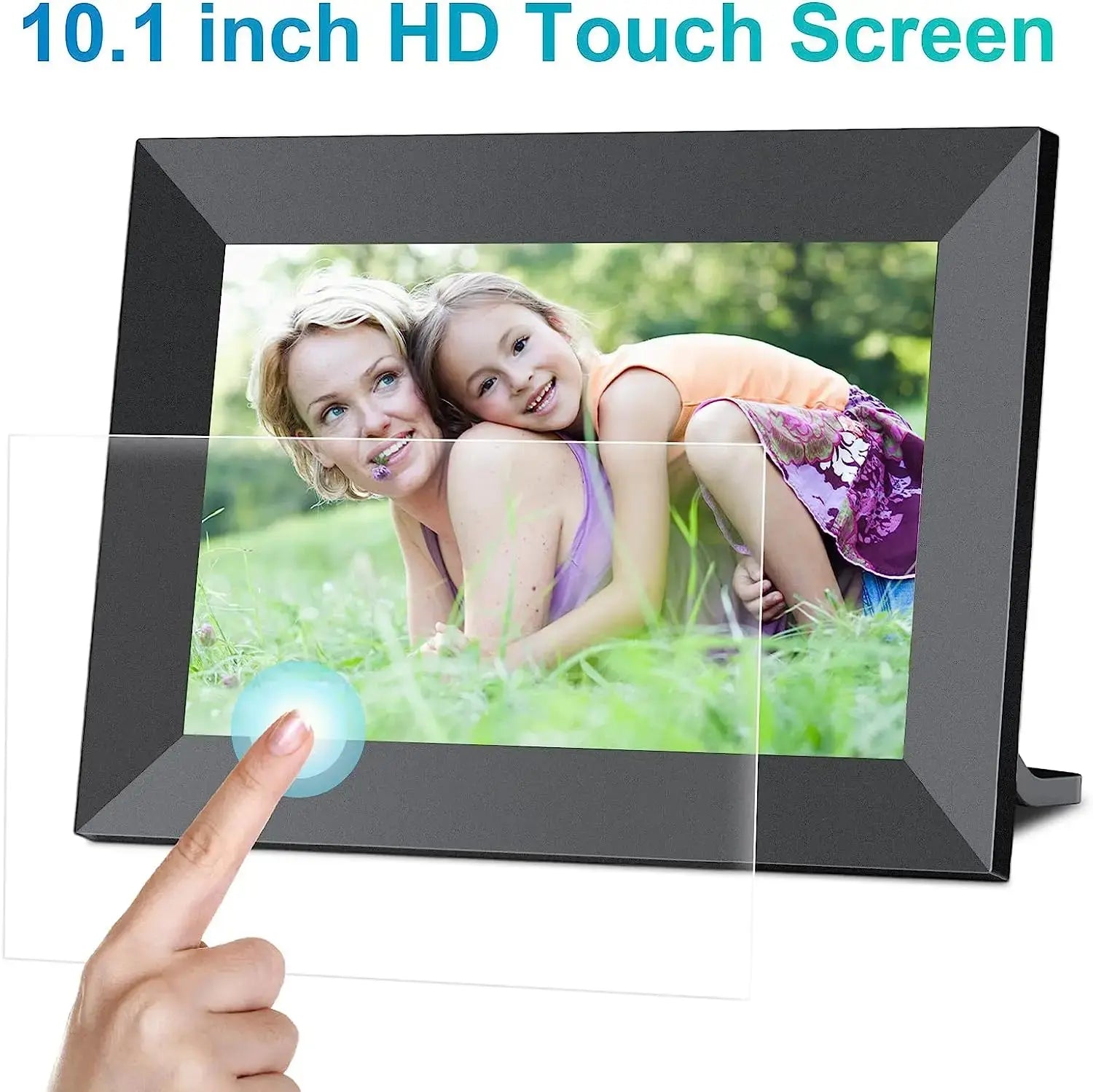 Frameo 10.1" WiFi Digital Photo Frame – 32GB/64GB Storage, Touchscreen, Wall Mountable SKYNIX