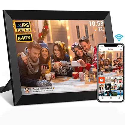 Frameo 10.1" WiFi Digital Photo Frame – 32GB/64GB Storage, Touchscreen, Wall Mountable SKYNIX