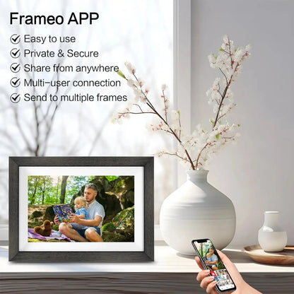 Frameo 10.1" WiFi Smart Digital Photo Frame SKYNIX