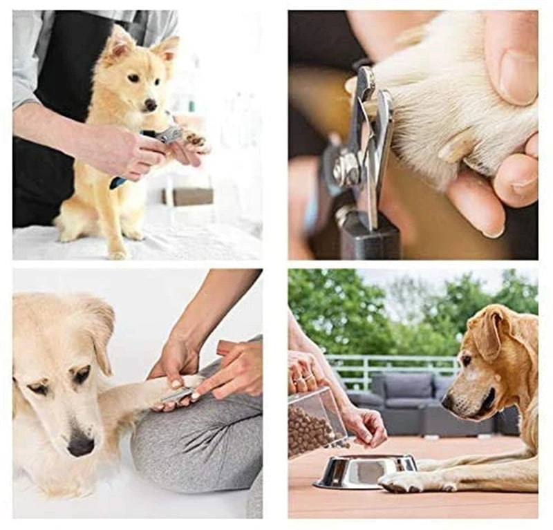 Professional Pet Nail Clipper with Safety Guard – Stainless Steel Grooming Scissors for Cats & Dogs, Safe Claw Care Tool