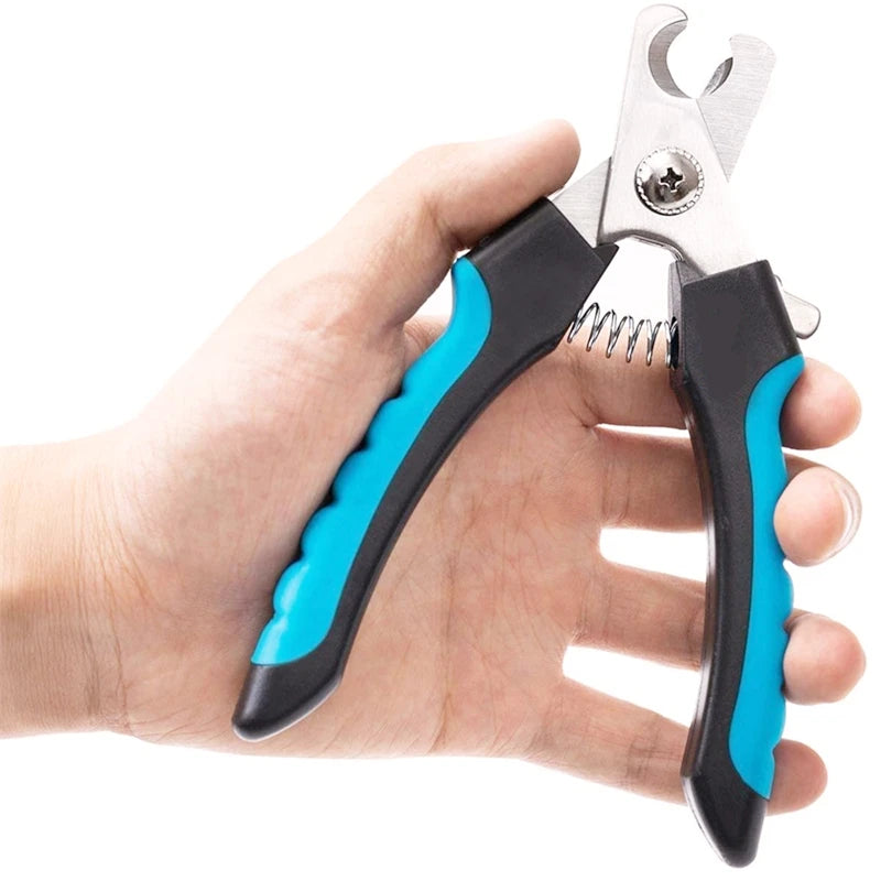 Professional Pet Nail Clipper with Safety Guard – Stainless Steel Grooming Scissors for Cats & Dogs, Safe Claw Care Tool