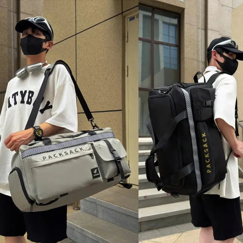 Multifunctional Fashion Travel Duffel Bag – Lightweight Carry-On Backpack for Short Trips & Sports SKYNIX