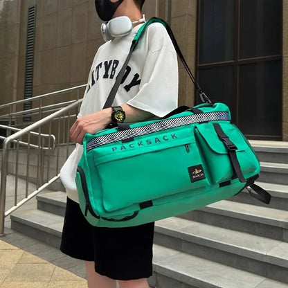 Multifunctional Fashion Travel Duffel Bag – Lightweight Carry-On Backpack for Short Trips & Sports SKYNIX