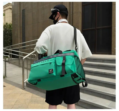 Multifunctional Fashion Travel Duffel Bag – Lightweight Carry-On Backpack for Short Trips & Sports SKYNIX