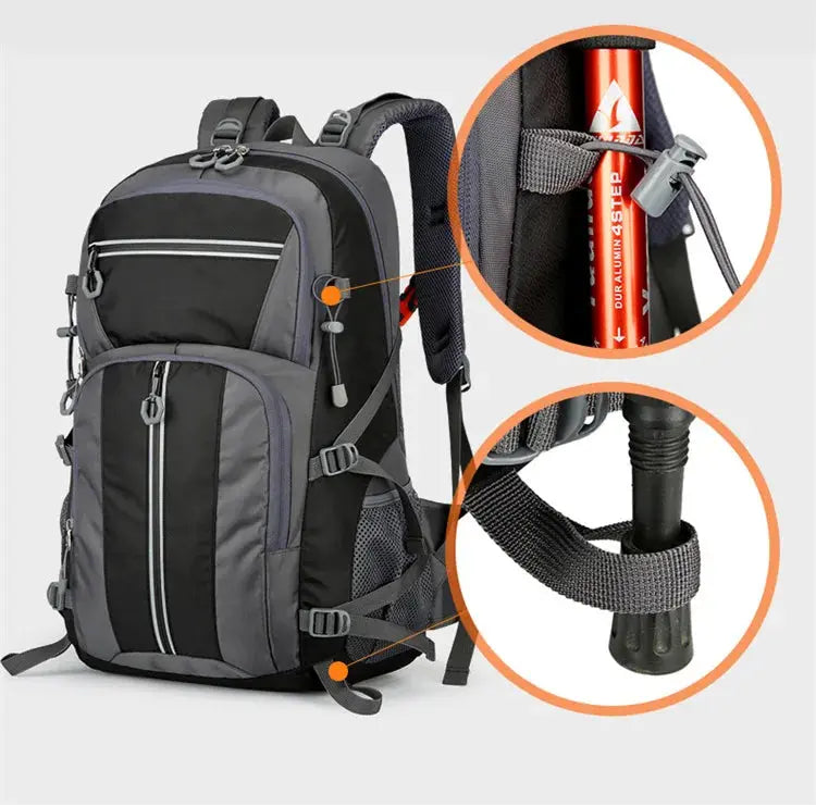 Outdoor backpack Travel Backpack – Reflective Laptop School Bag for Hiking, Trekking, and Daily Use SKYNIX