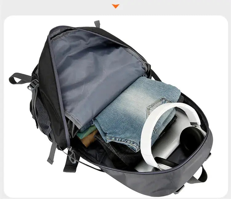 Outdoor backpack Travel Backpack – Reflective Laptop School Bag for Hiking, Trekking, and Daily Use SKYNIX