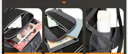 Outdoor backpack Travel Backpack – Reflective Laptop School Bag for Hiking, Trekking, and Daily Use SKYNIX