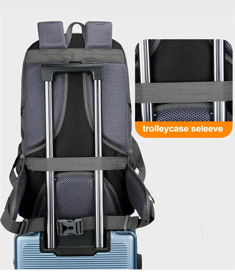 Outdoor backpack Travel Backpack – Reflective Laptop School Bag for Hiking, Trekking, and Daily Use SKYNIX