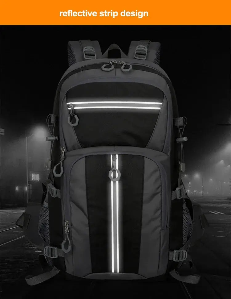 Outdoor backpack Travel Backpack – Reflective Laptop School Bag for Hiking, Trekking, and Daily Use SKYNIX