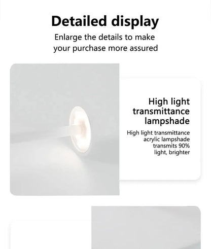 Rechargeable LED Touch Table Lamp – 3 Color Modes, Dimmable Night Desk Light SKYNIX