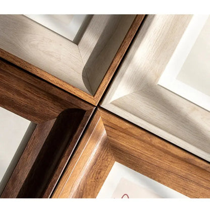 Retro Resin Photo Frame – Square Wall Hanging Picture Frame (5–10 Inch) SKYNIX