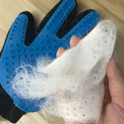 Cat Hair Removal Grooming Glove – Pet Cleaning & Massage Brush