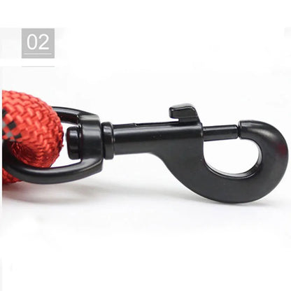 Reflective Dog Leash with Comfortable Padded Handle – Double Heavy-Duty Traction Rope for Strong Dogs