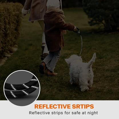 Reflective Dog Leash with Comfortable Padded Handle - SKYNIX