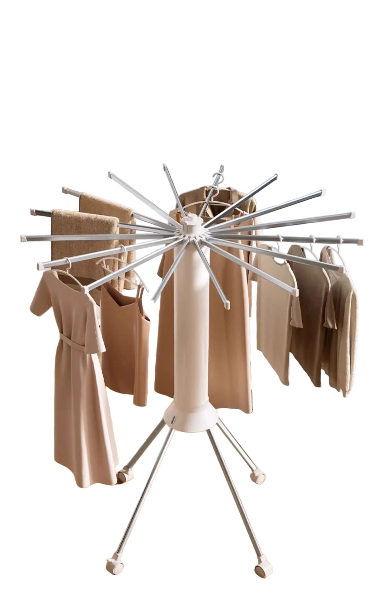 Foldable Octopus Clothes Drying Rack – Portable Floor Standing Dryer