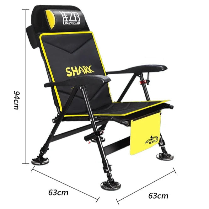 Aluminium Alloy Beach Chair – Professional Fishing Set, Lightweight Folding Portable Outdoor Furniture - SKYNIX