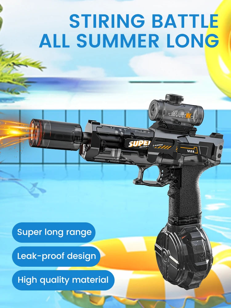 LED Electric Water Gun – Automatic Powerful Blaster