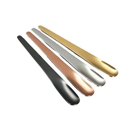 RVS Thee- en Espressolepel - Platte koffieroerder, dessertlepel en barmixlepel