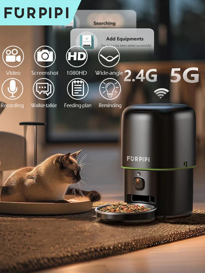Feed & Watch Your Pet Anytime — From Anywhere, pet monitoring device