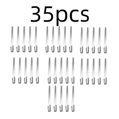 RVS Thee- en Espressolepel - Platte koffieroerder, dessertlepel en barmixlepel